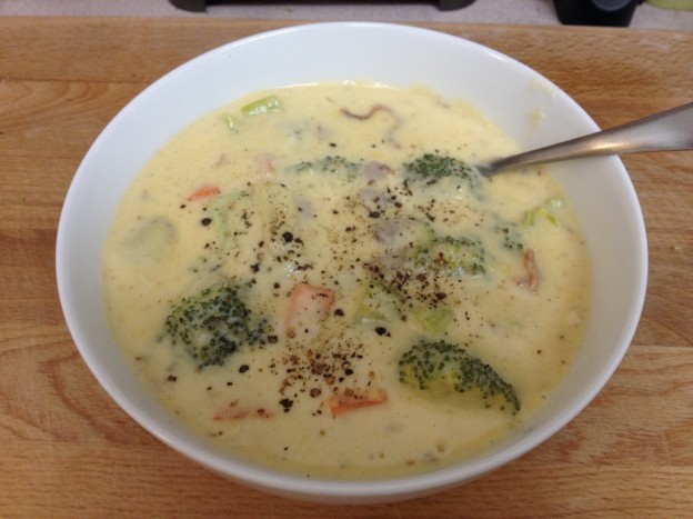 40 Recipe Challenge, Part 16: Broccoli Cheese Soup